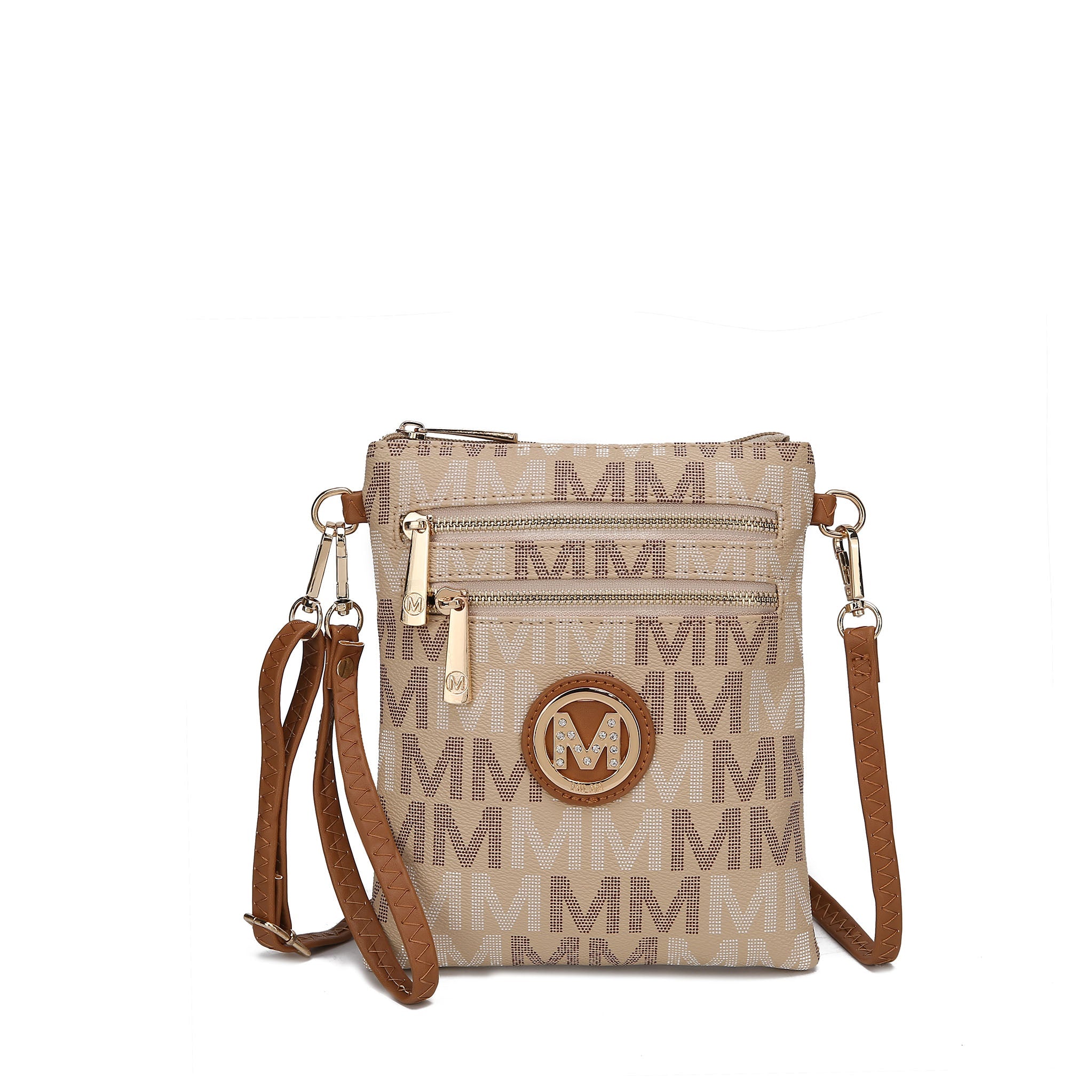 Gaia Milan Signature Crossbody Bag - Image 6