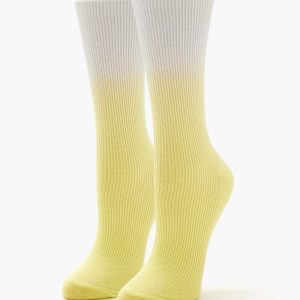 Gradient Wash Crew Socks