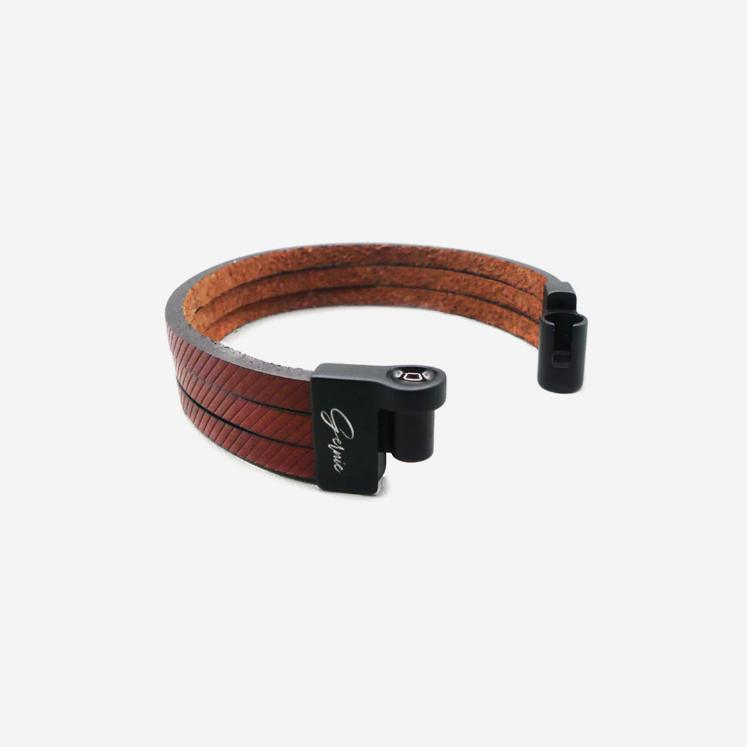 Men's Malibu Leather Bracelet - Image 3