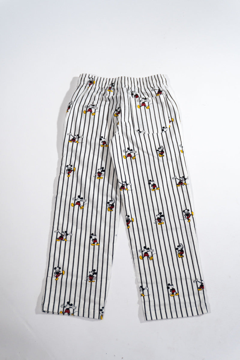 Kids Disney Mickey Mouse Striped Pajama Pants - Image 2