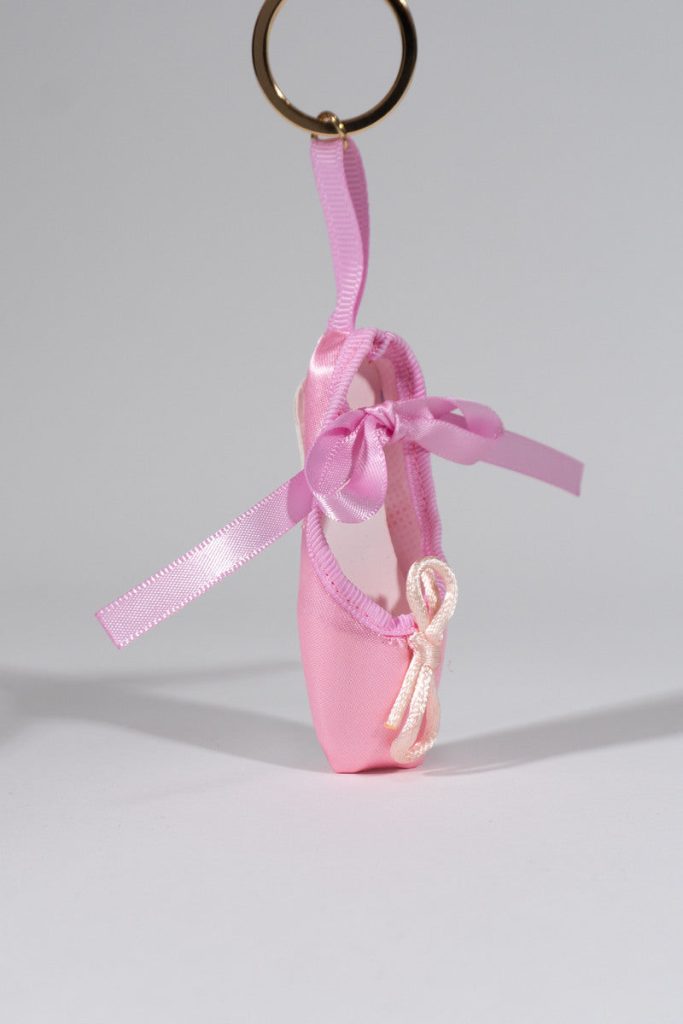 Ballet Slipper Keychain