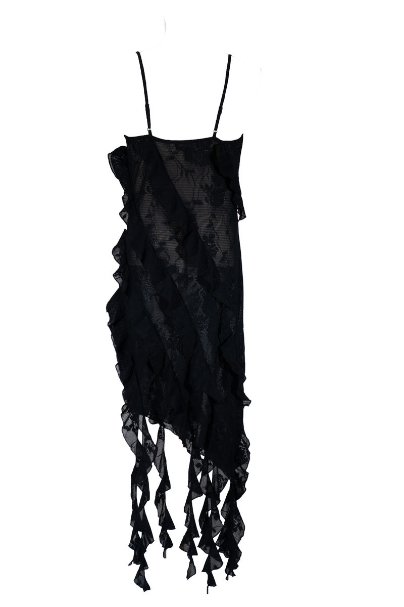 Plus Size Cascading Ruffle Dress - Image 3