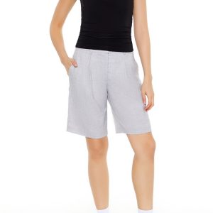 High-Rise Bermuda Trouser Shorts