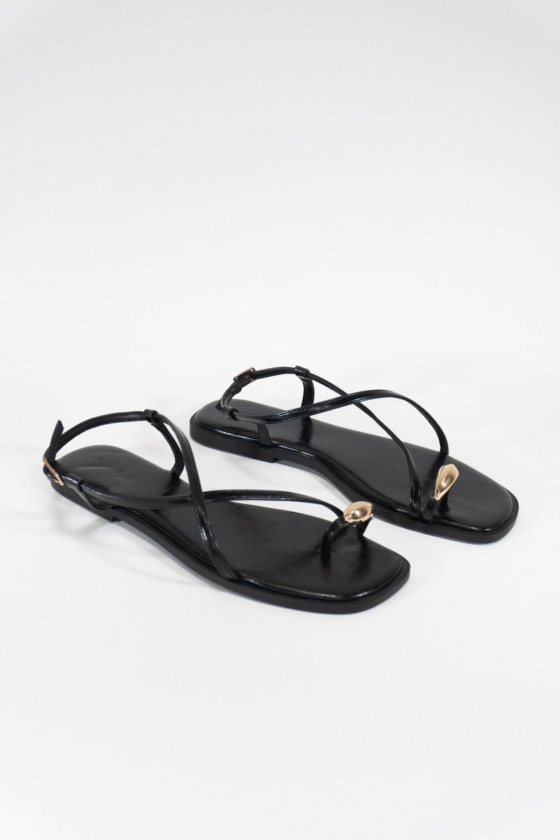 Crisscross Toe-Ring Sandals