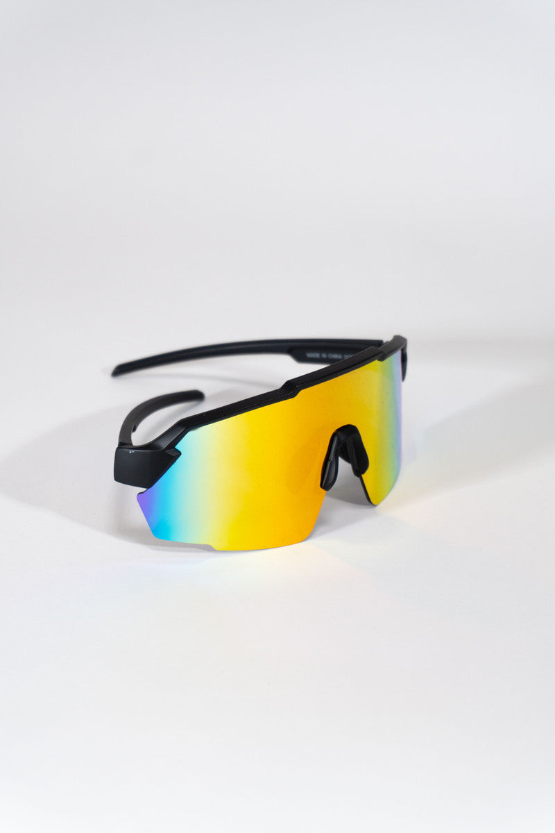 Reflective Aviator Sunglasses