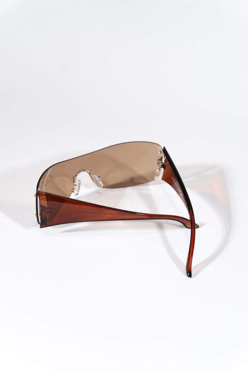 Clear Aviator Sunglasses - Image 4