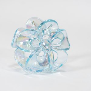 Iridescent Flower Hair Claw Clip