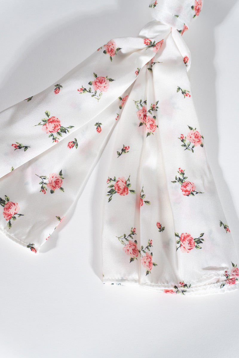 Rose Print Hair Tie - Image 4