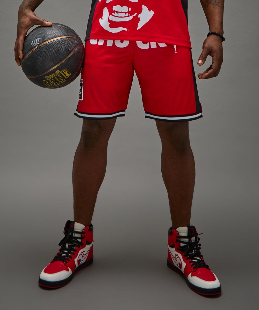 Chucky Basketball Short - Red - Image 9