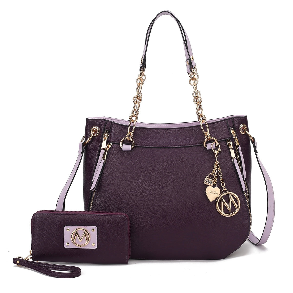 Lina Shoulder Bag and Wallet Set - Image 14