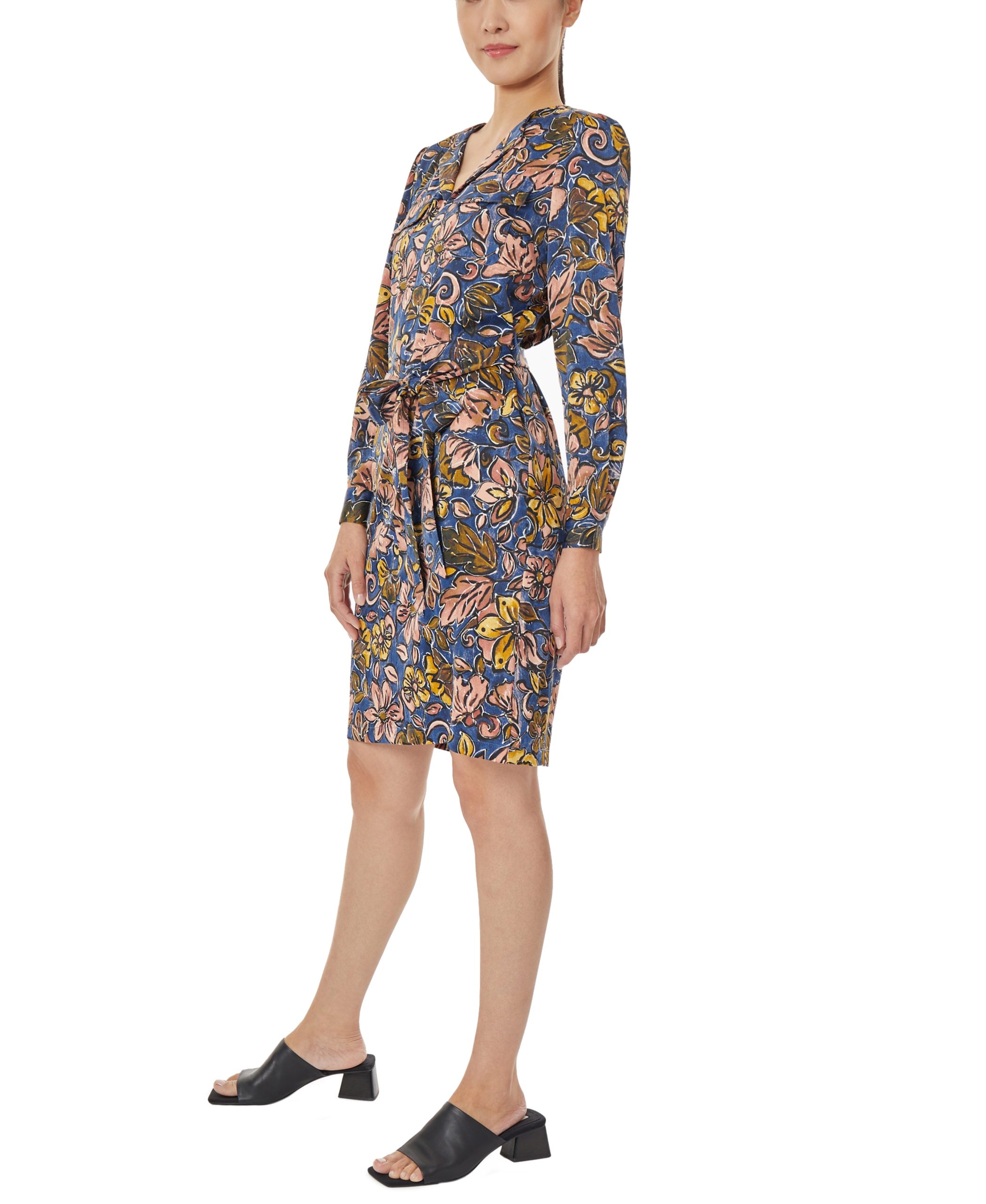 Austin Shirt Dress with Tie-Waist - Image 4
