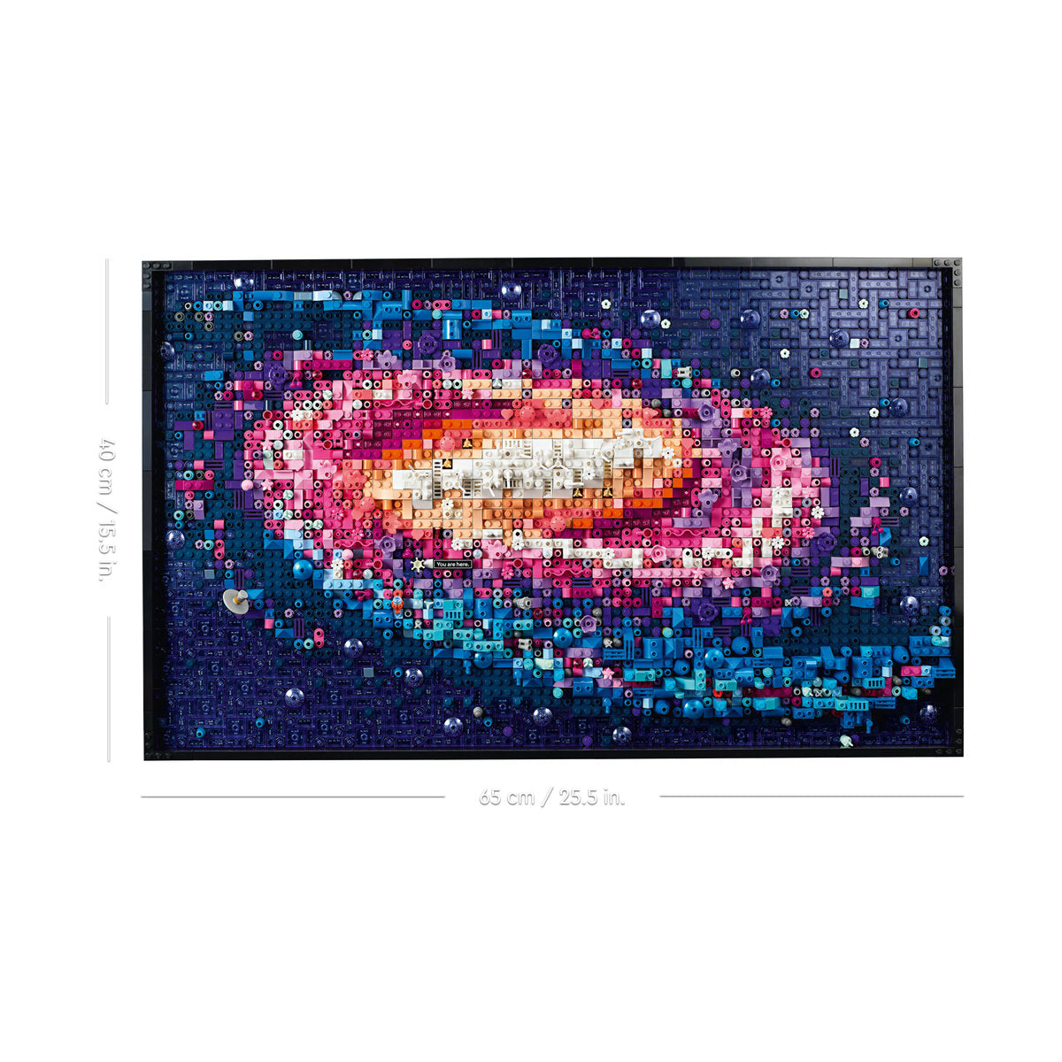 LEGO? Art the Milky Way Galaxy Wall Art Set 31212 - Image 12