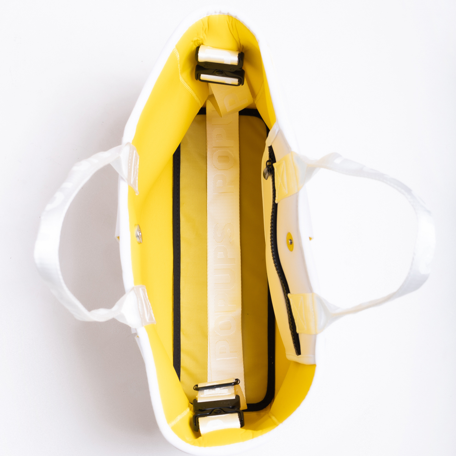 ICON TOTE WHITE YELLOW - Image 4