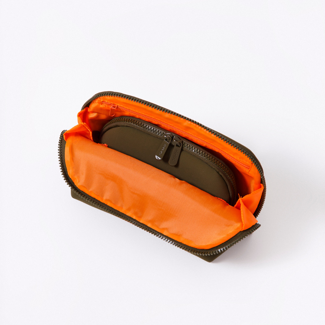 MAKEUP POUCH SET SAFARI GREEN - Image 3