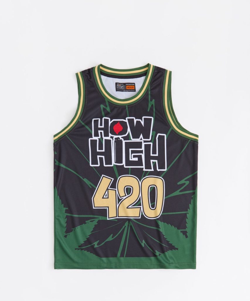 How High Basketball Jersey - Black