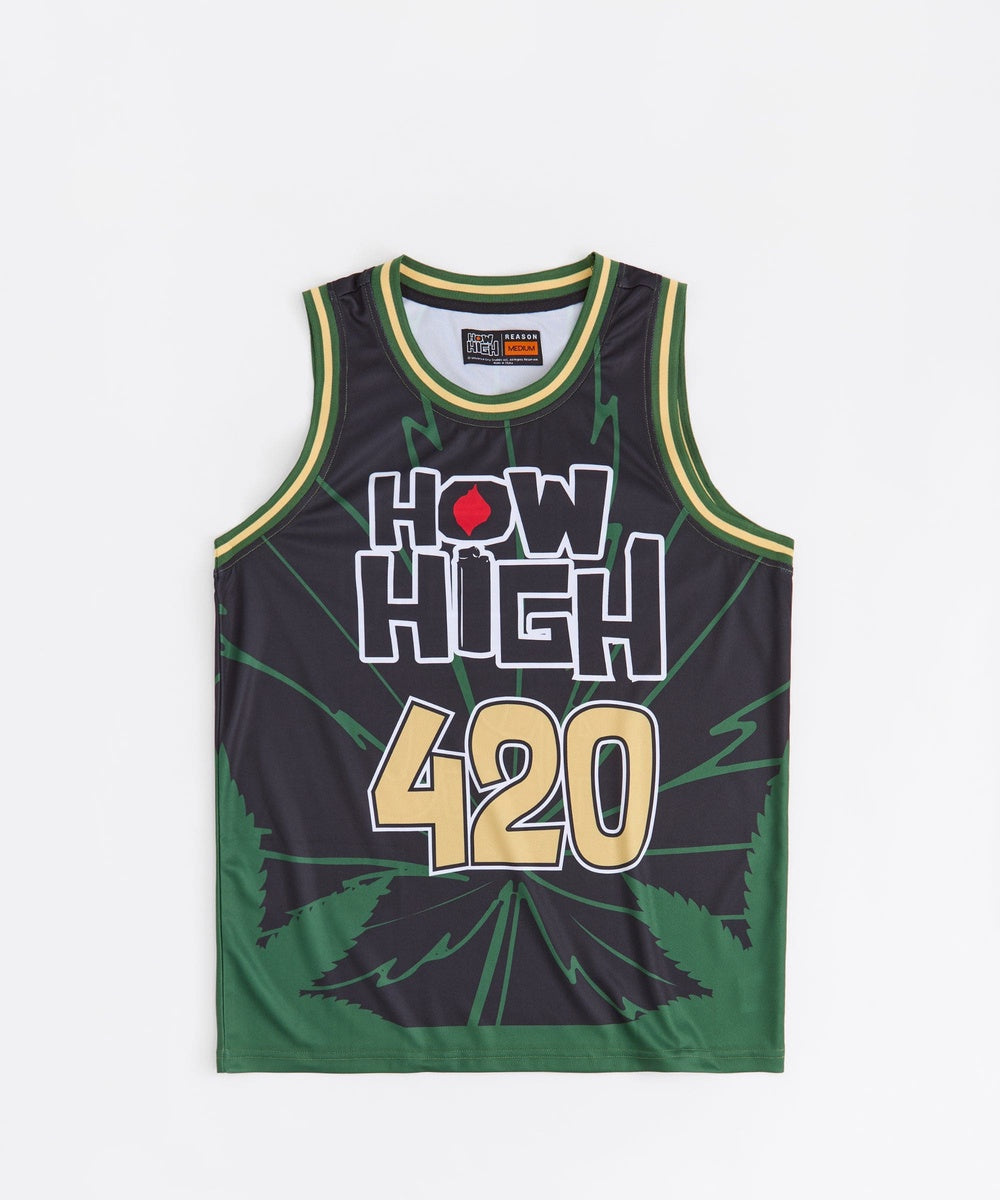 How High Basketball Jersey - Black