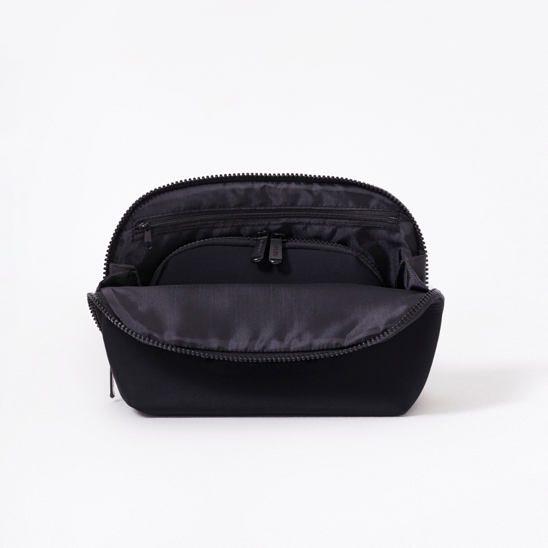 MAKEUP POUCH SET BLACK - Image 3