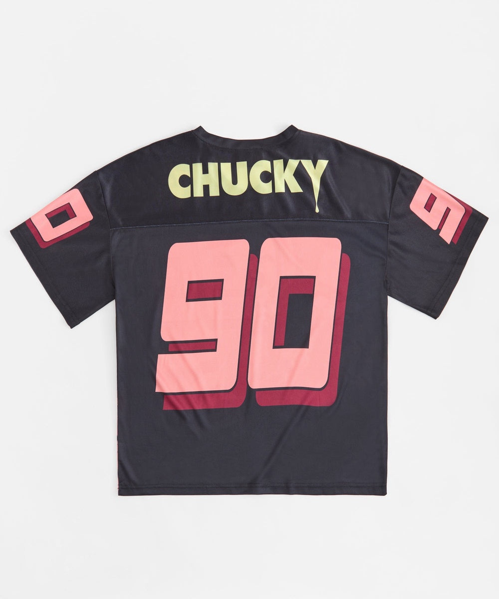 Chucky Wanna Play Football Jersey - Black - Image 2