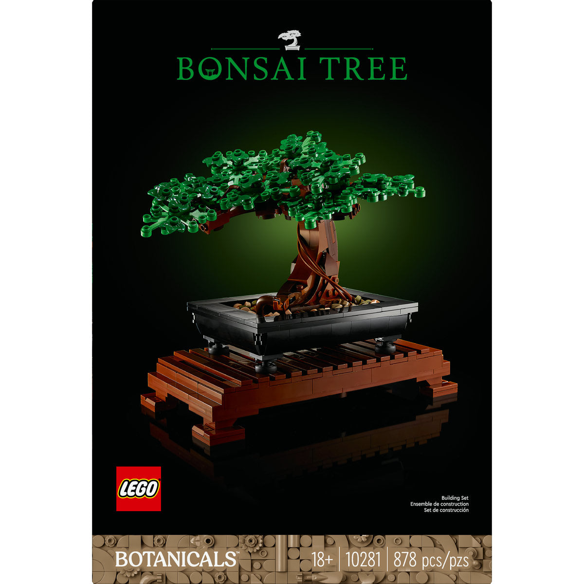 LEGO? Bonsai Tree 10281 Building Kit 878 Pieces - Image 4