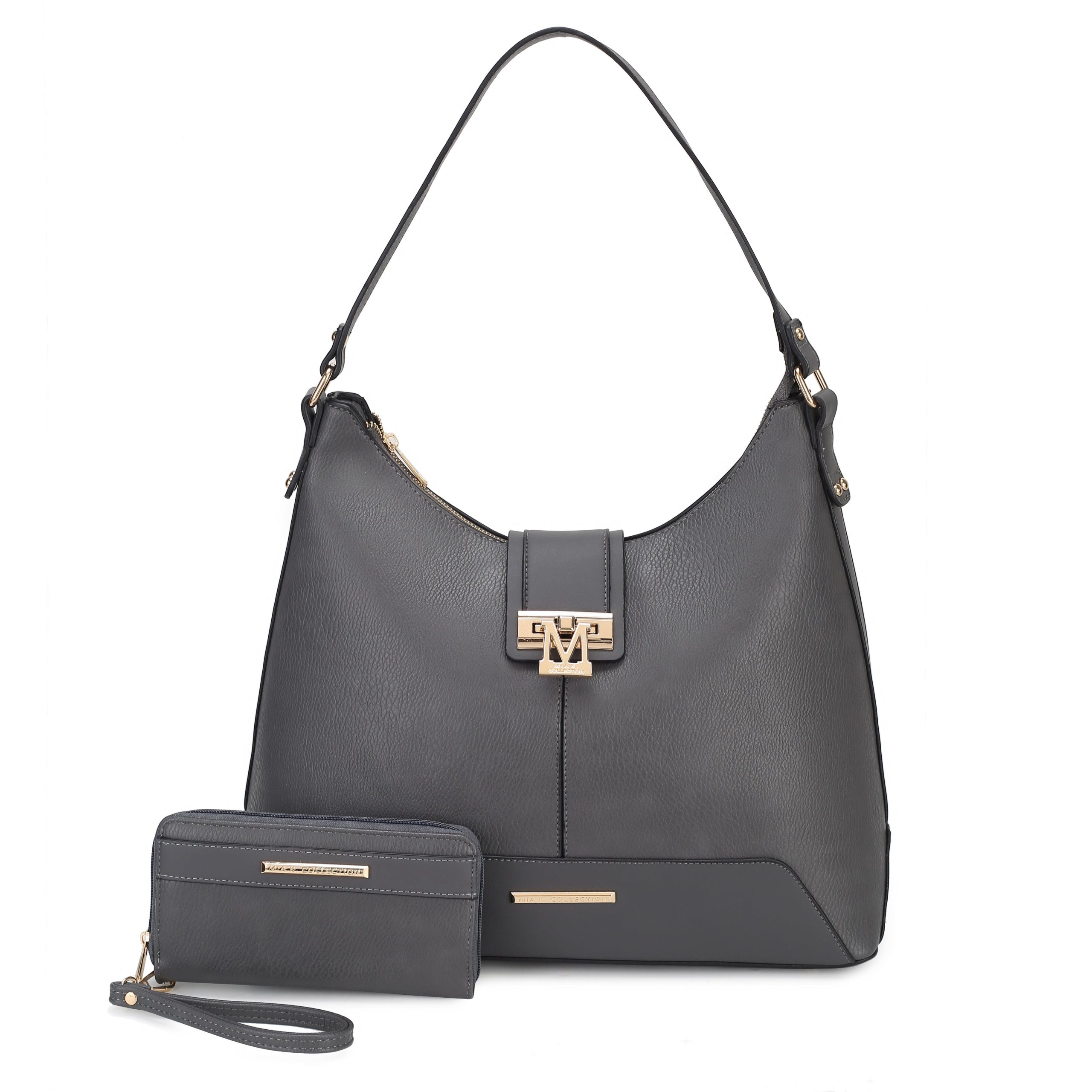 Graciela Solid Hobo Bag and Set - Image 16