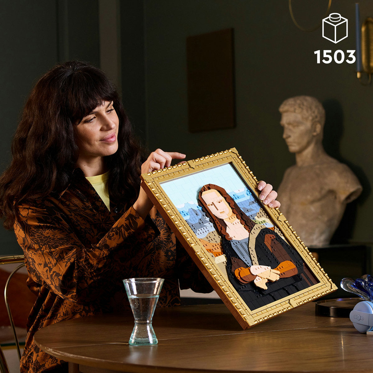 LEGO? Art Mona Lisa Painting Building Set for Adults 31213 - Image 5