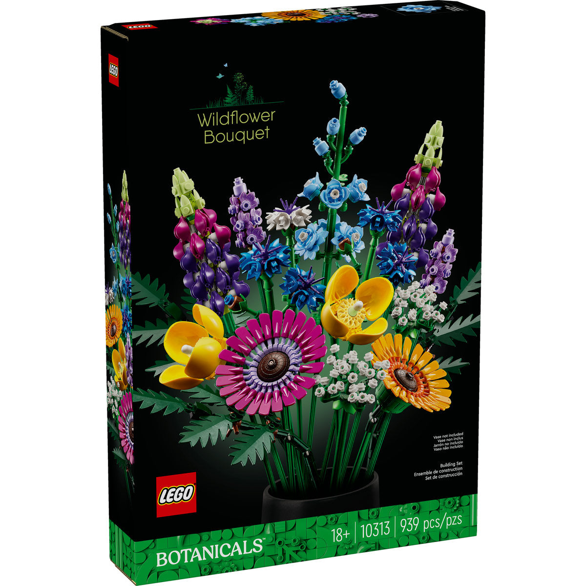 LEGO? Icons Wildflower Bouquet 10313 Building Set 939 Pieces - Image 2