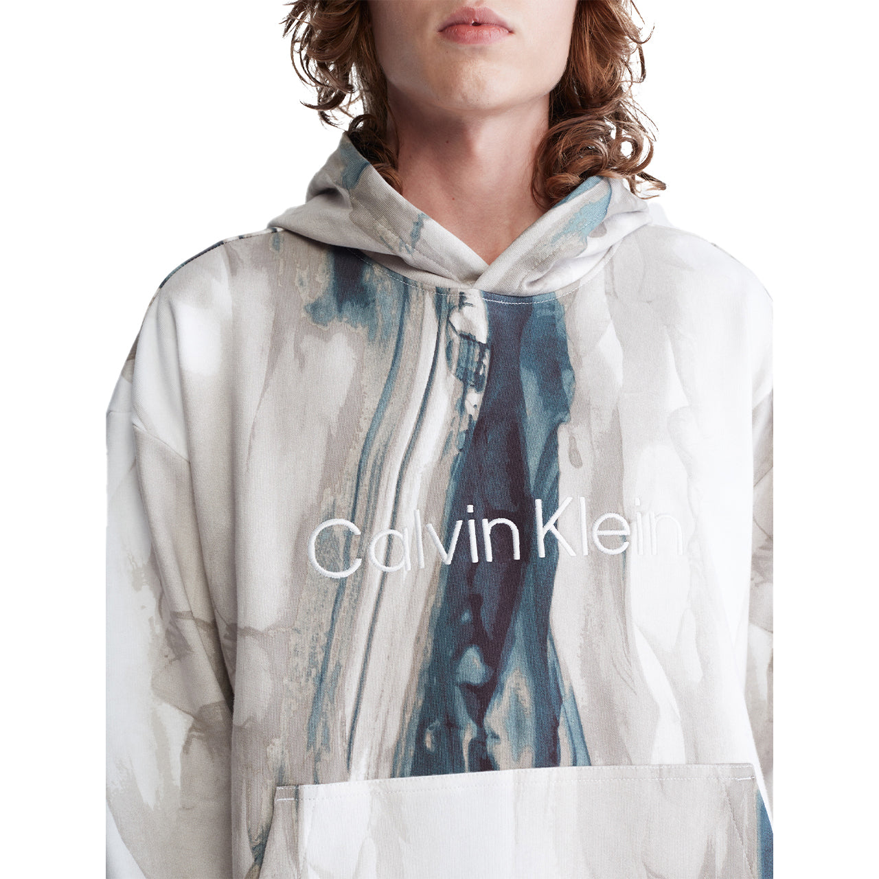 Long Sleeves Marble Hoody - Image 2