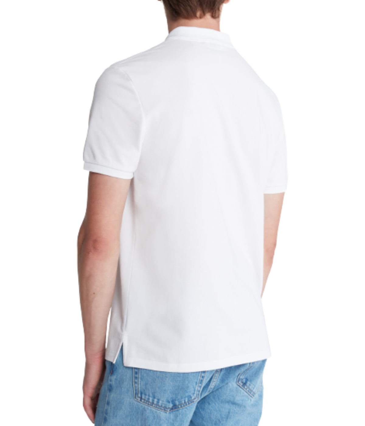 Ss Tech Zip Polo White - Image 2