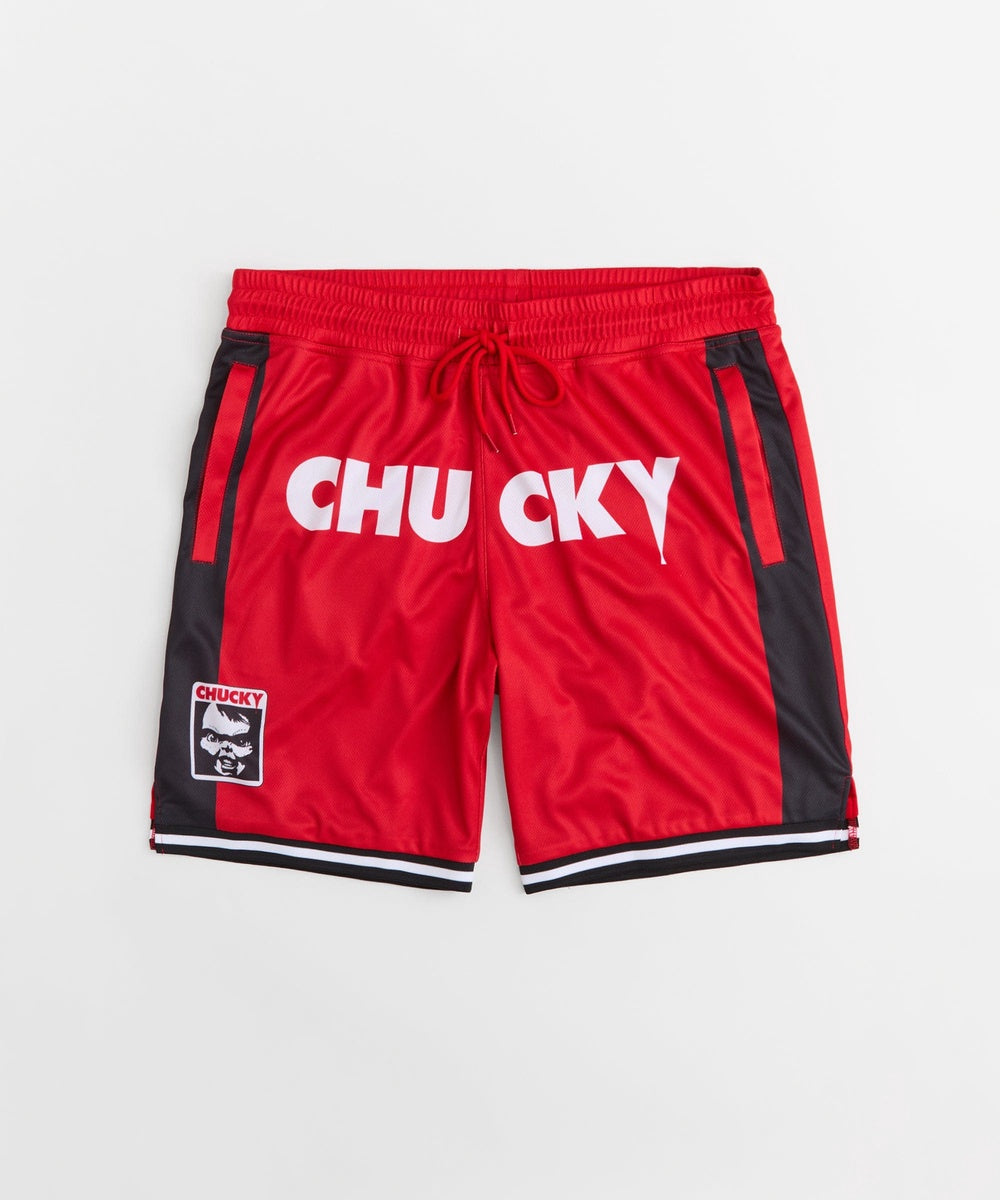 Chucky Basketball Short - Red - Image 6