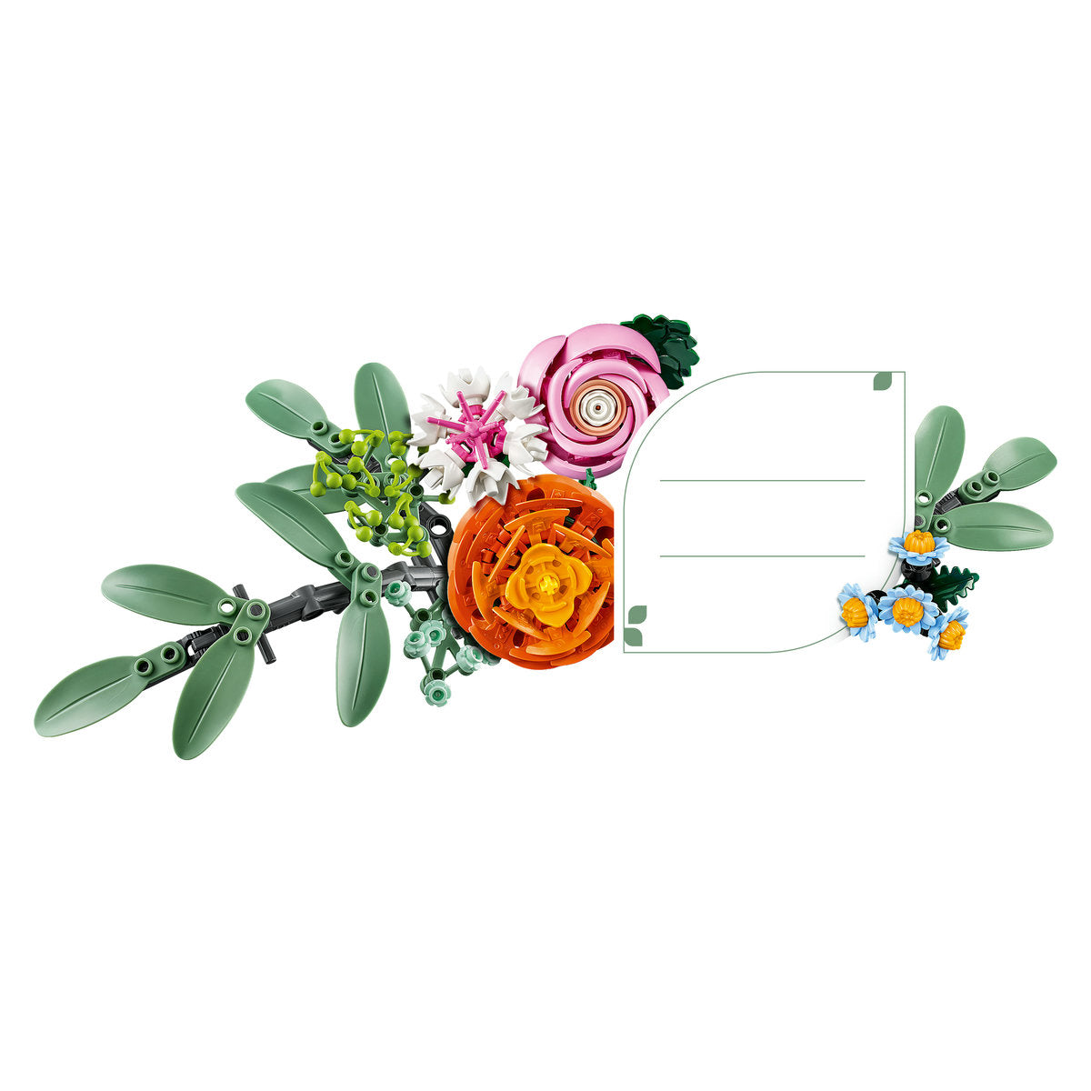 LEGO? Botanicals Pretty Pink Flower Bouquet Floral Decor 10342 - Image 12