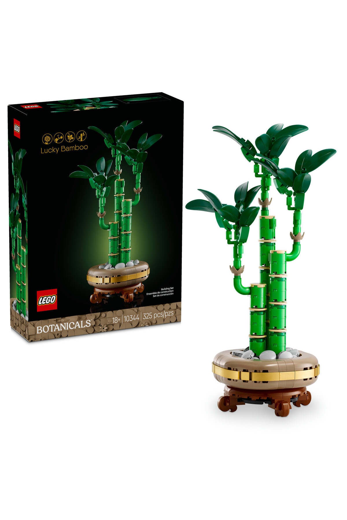 LEGO? Botanicals Lucky Bamboo Plant Decor 10344