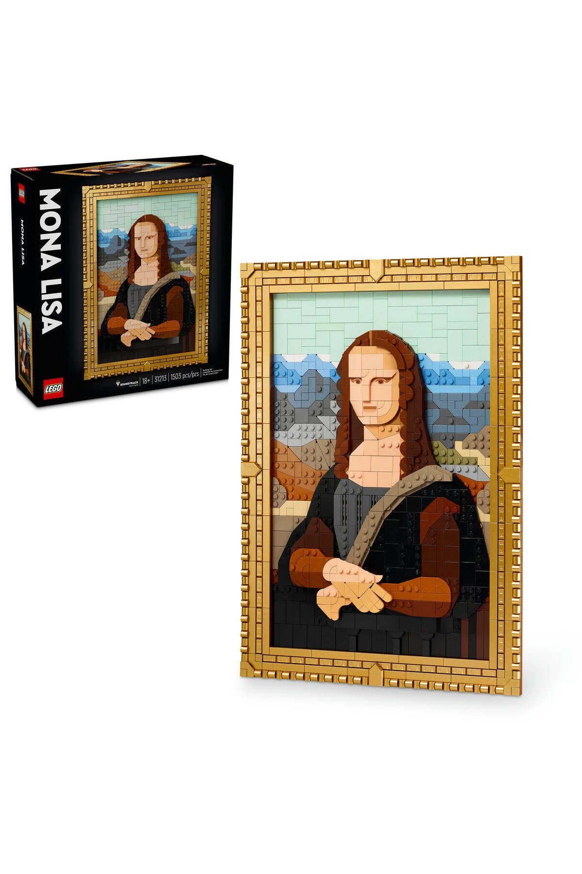 LEGO? Art Mona Lisa Painting Building Set for Adults 31213
