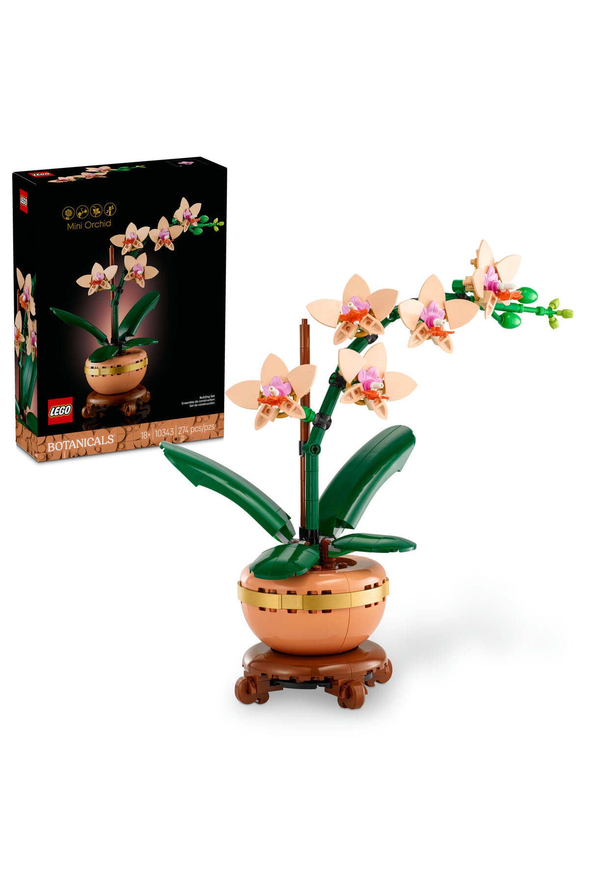 LEGO? Botanicals Mini Orchid Plant Gift 10343