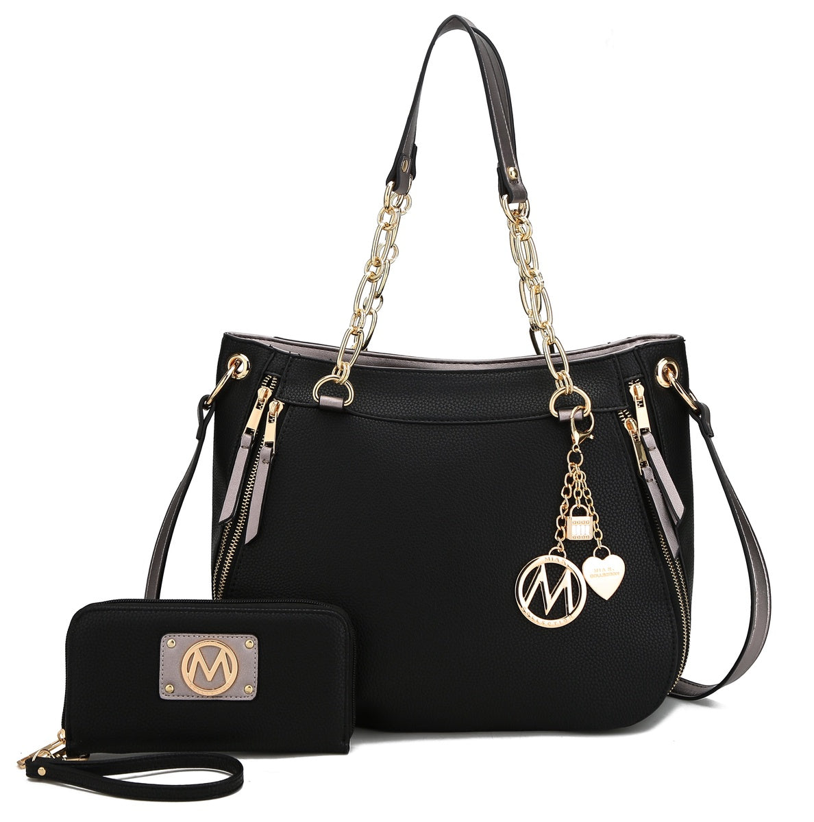 Lina Shoulder Bag and Wallet Set - Image 2