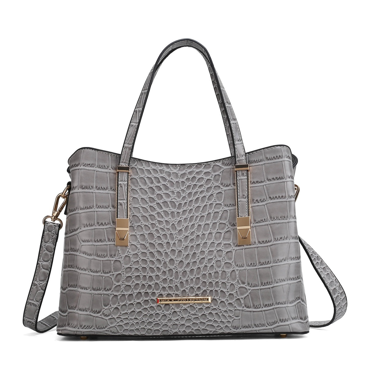 Aurelia Embossed Shoulder Bag - Image 8