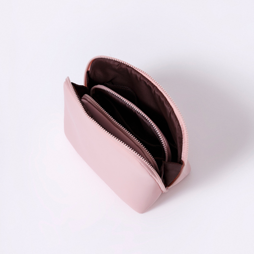 MAKEUP POUCH SET PRETTY in PINK - Image 4