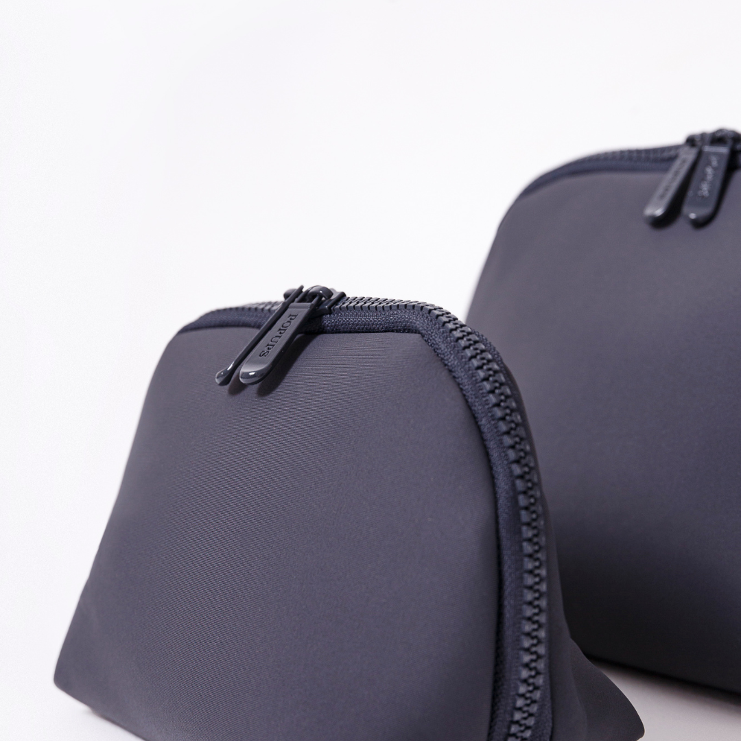 MAKEUP POUCH SET GREY - Image 4