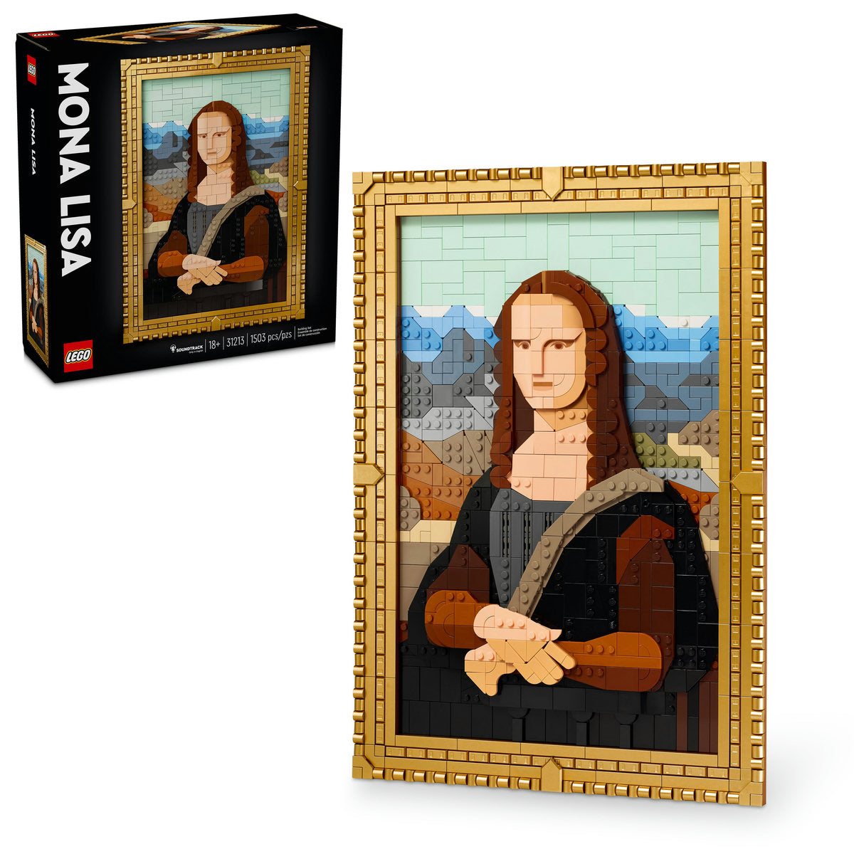 LEGO? Art Mona Lisa Painting Building Set for Adults 31213 - Image 2