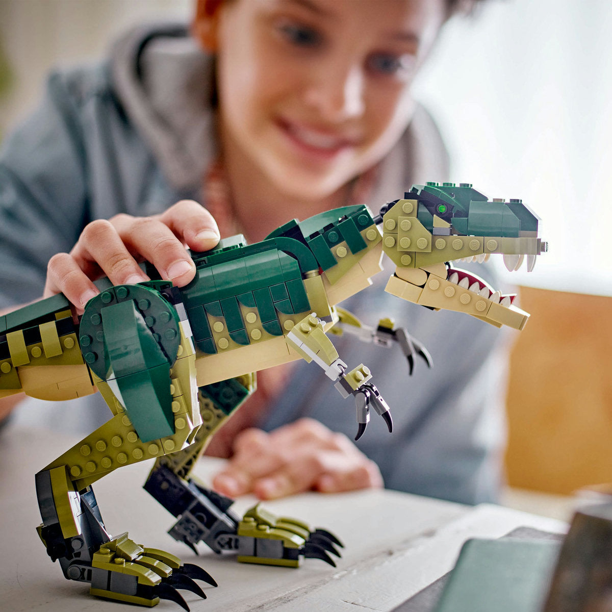 LEGO? Creator 3in1 T. Rex. Dinosaur Toy for Kids 31151 - Image 7
