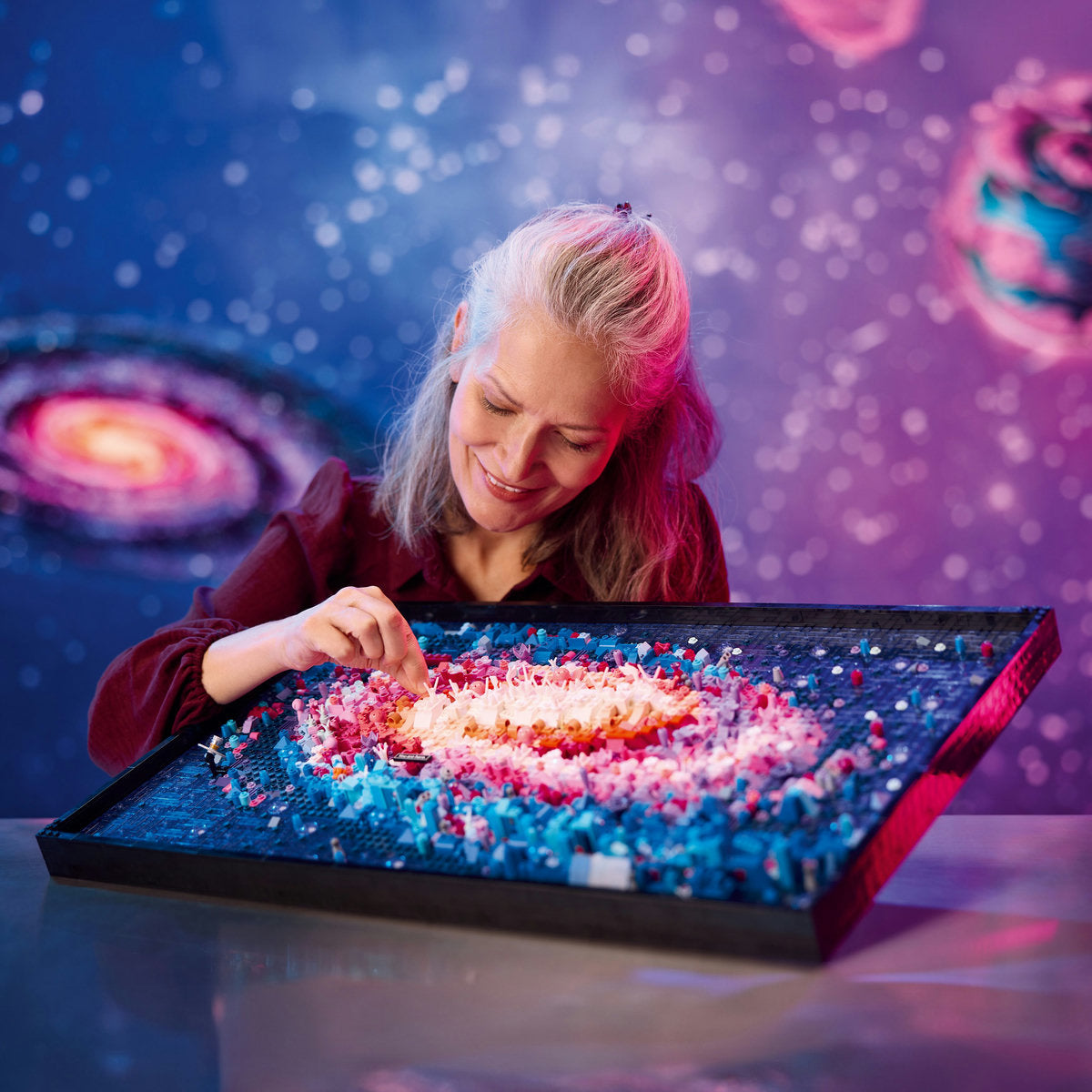 LEGO? Art the Milky Way Galaxy Wall Art Set 31212 - Image 8