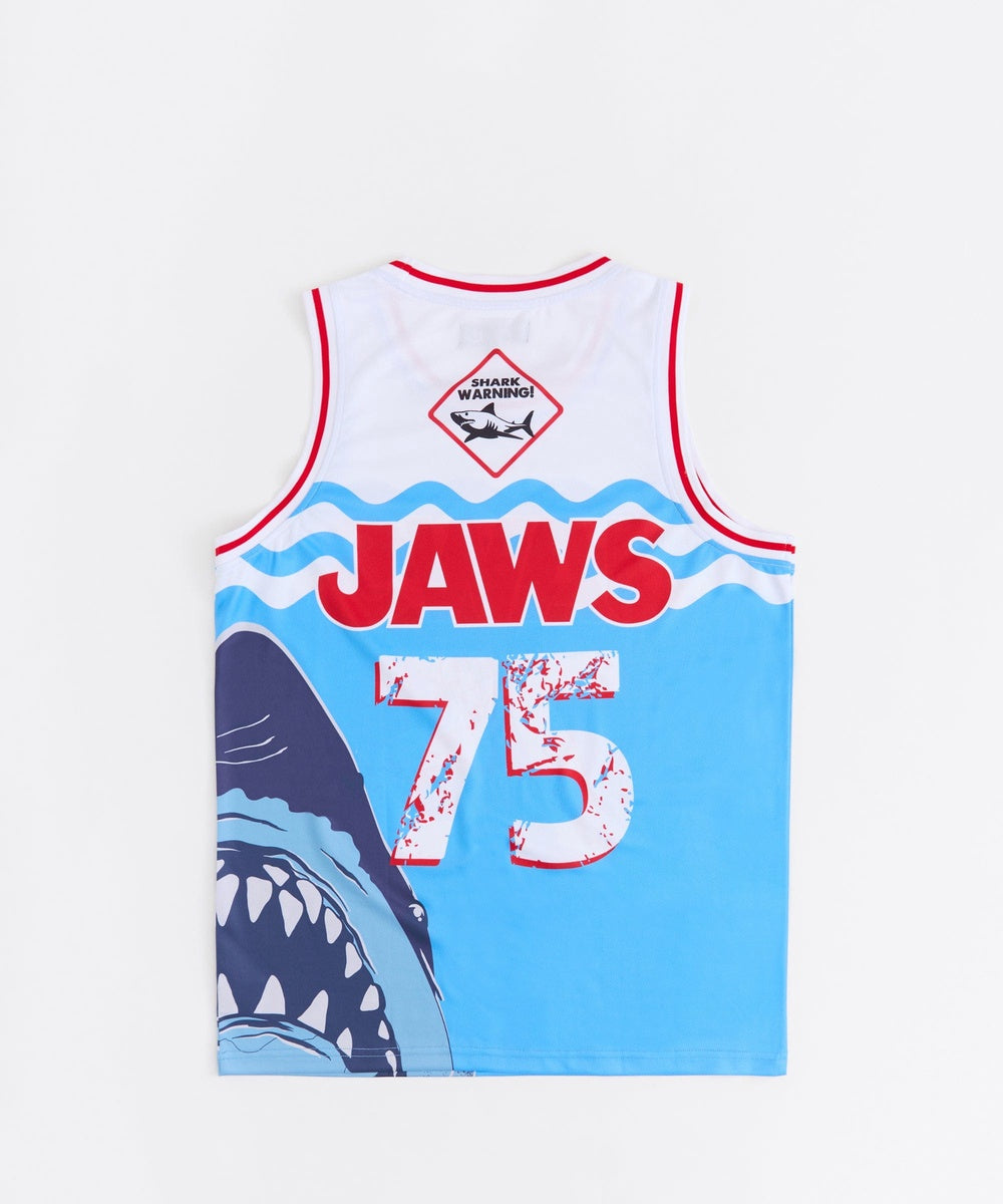 Jaws Basketball Jersey - Light Blue - Image 2