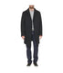 Mens Wool Coat Navy - Image 4