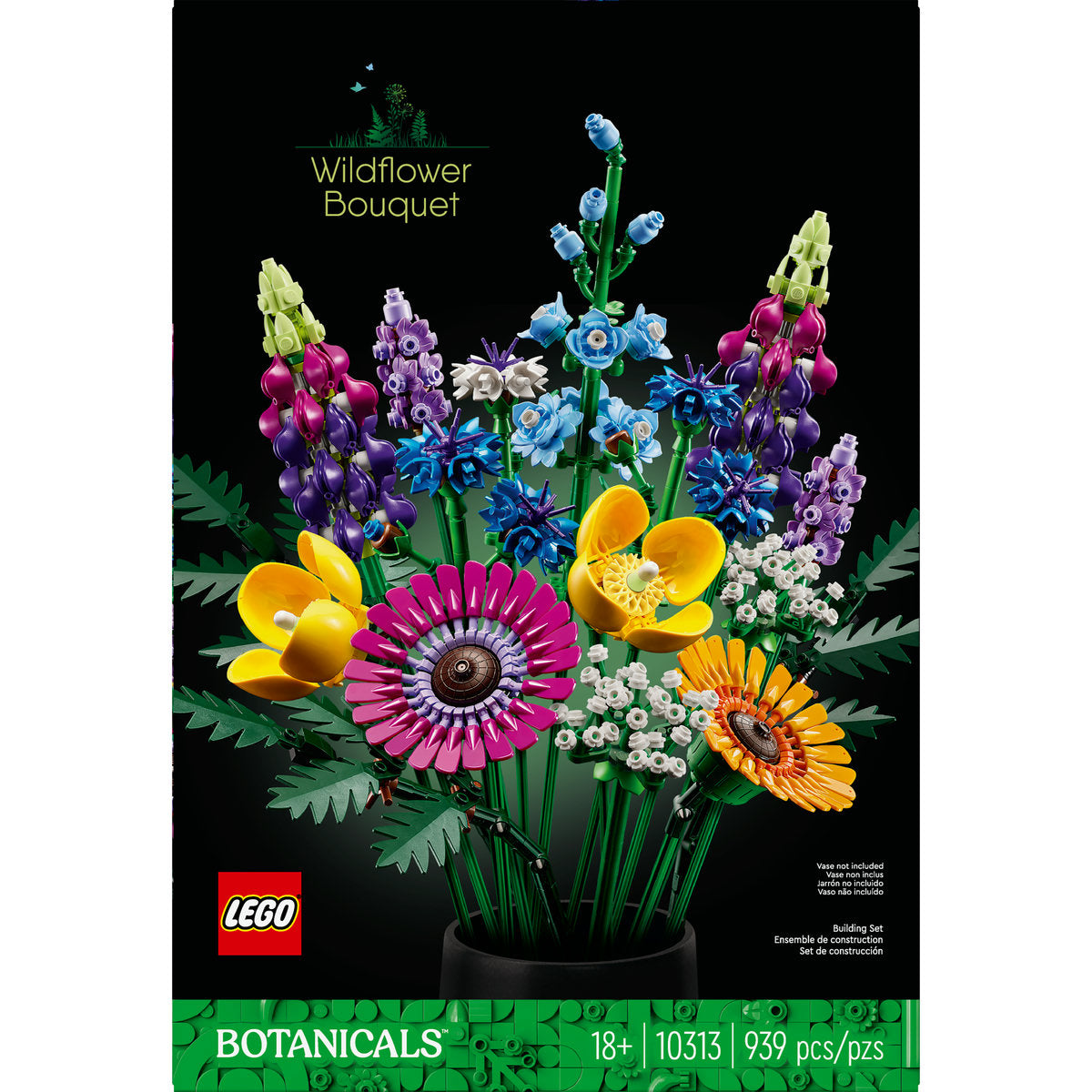 LEGO? Icons Wildflower Bouquet 10313 Building Set 939 Pieces - Image 3
