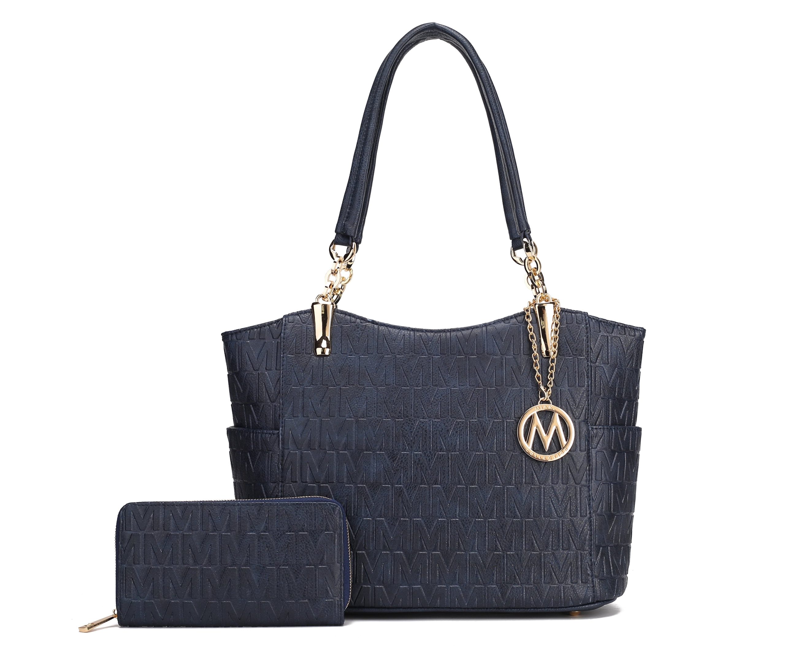 Allison Signature Tote Bag and Wallet Set - Image 9