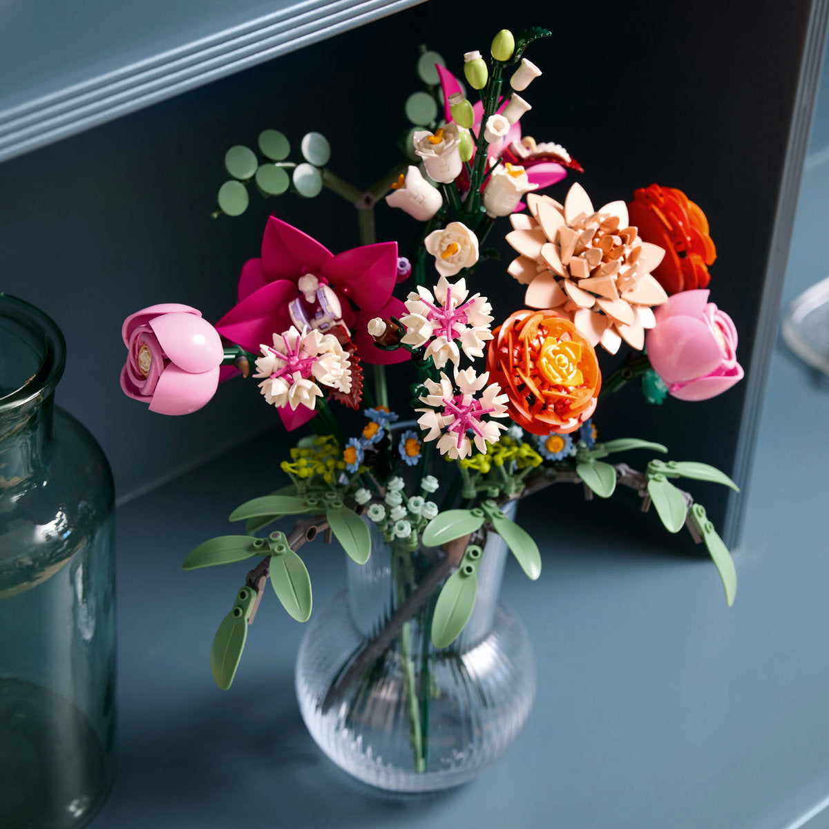 LEGO? Botanicals Pretty Pink Flower Bouquet Floral Decor 10342 - Image 7