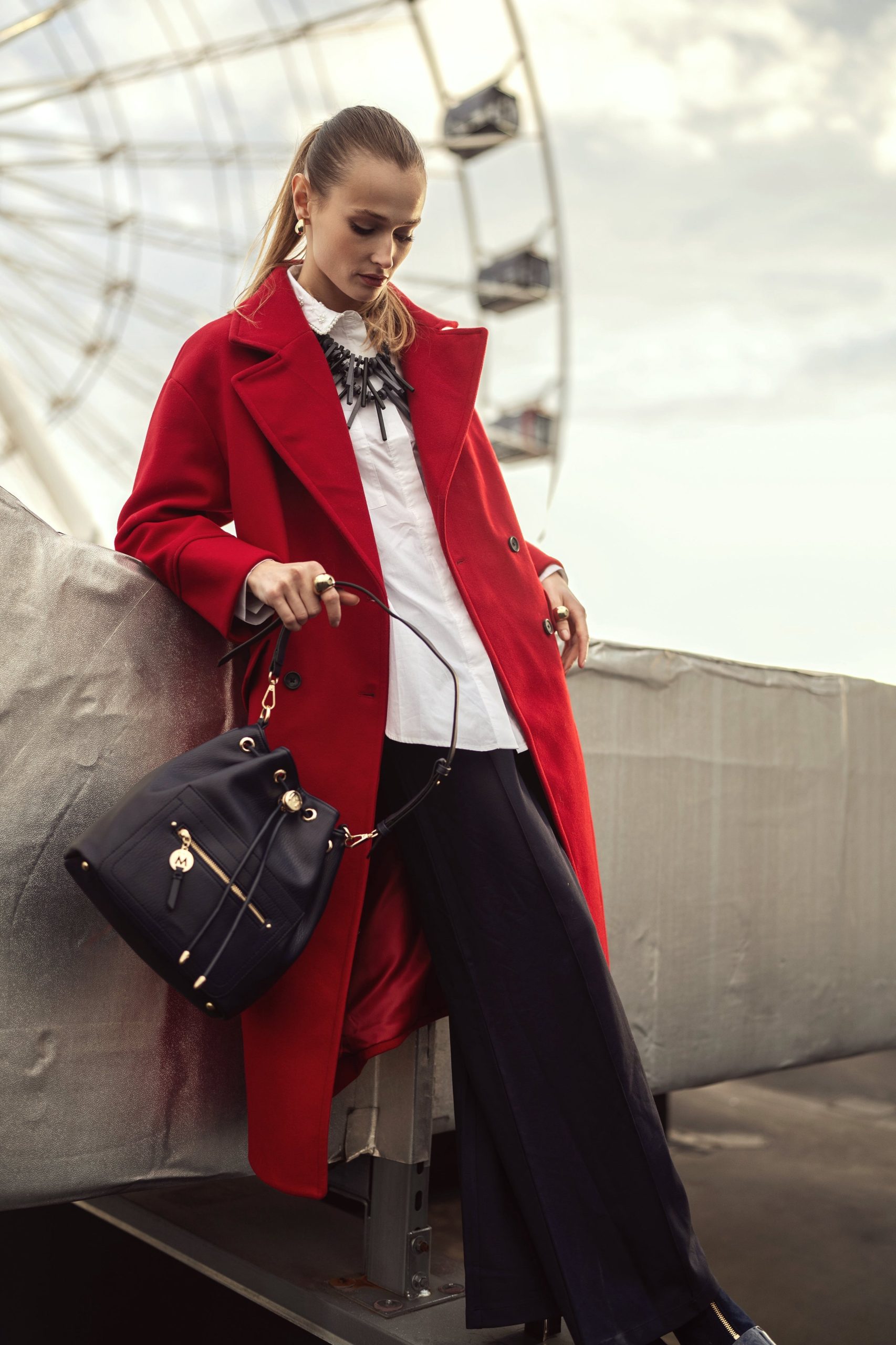 Larissa Bucket Bag and Wallet Set - Image 5