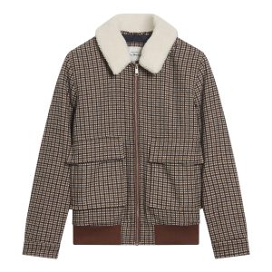 Heritage Check Wool with Embroidered Logo
