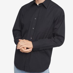 Long Sleeves Pocket Easy Shirt