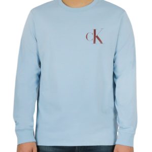 Long Sleeves Bold Monogram Tee