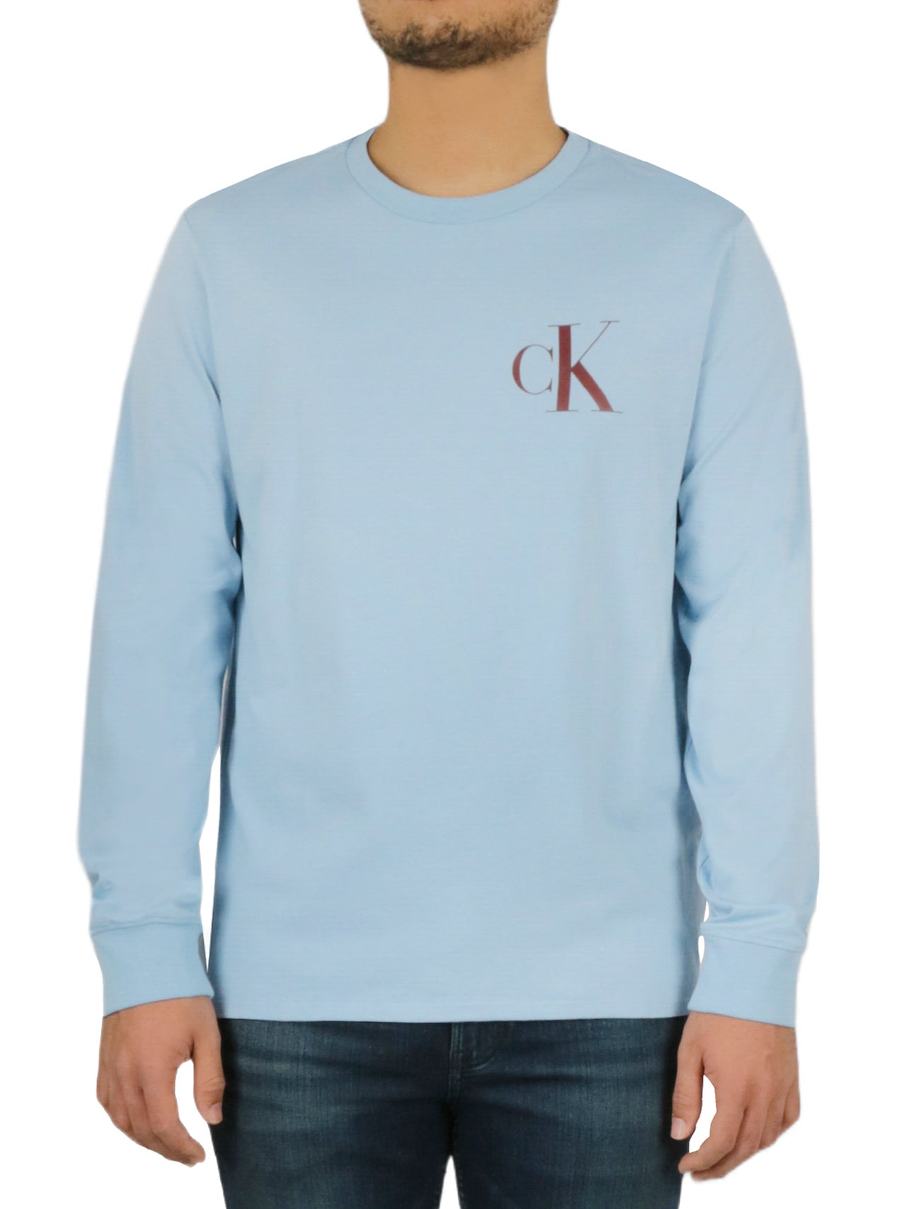 Long Sleeves Bold Monogram Tee